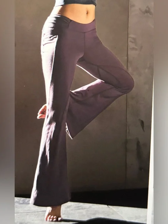 FP Movement By Free People Down Low Flares Pants Women XL NEW Sporty & Sleek - Picture 10 of 11